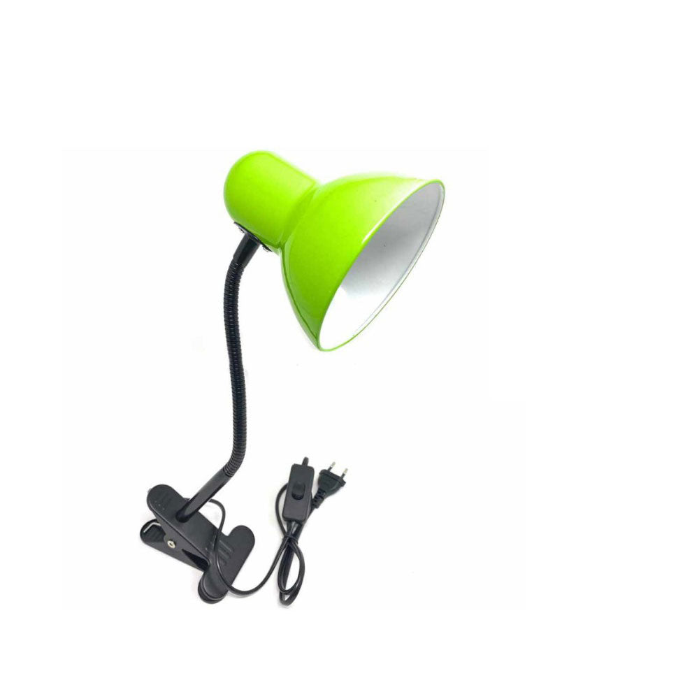 Lampada snodabile da scrivania con pinza flessibile – Attacco E27, disponibile in vari colori - ambraled