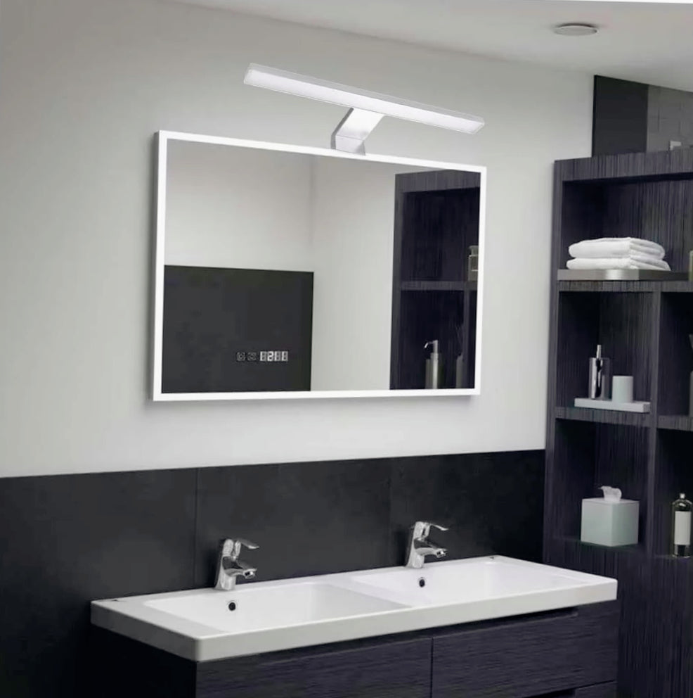 Lampada per specchio da bagno con doppia installazione – 7W, luce 4000K - ambraled
