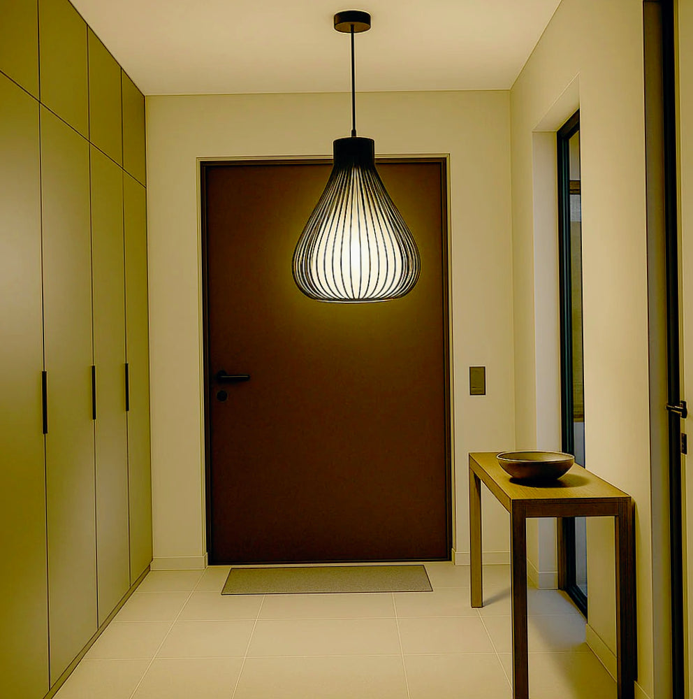 Lampadario a sospensione a goccia – Da soffitto, attacco E27 - ambraled