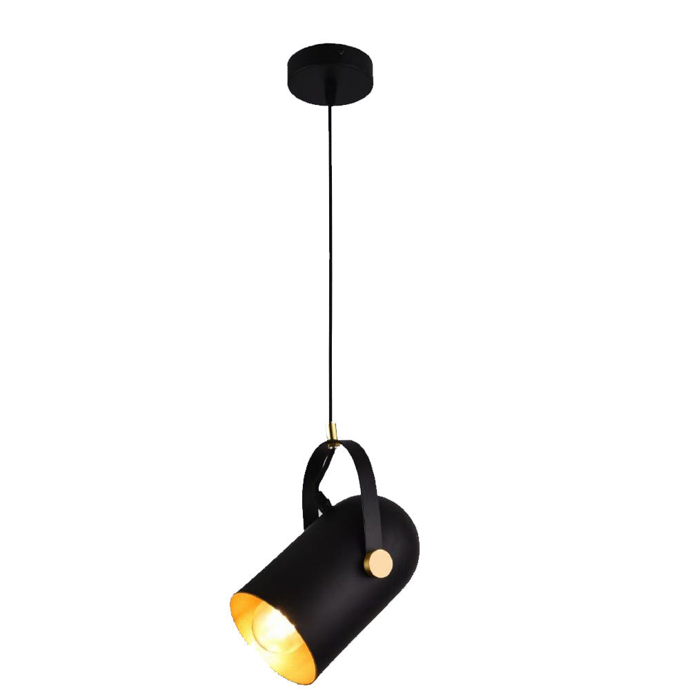Lampadario a sospensione con paralume orientabile – Attacco E27 - ambraled