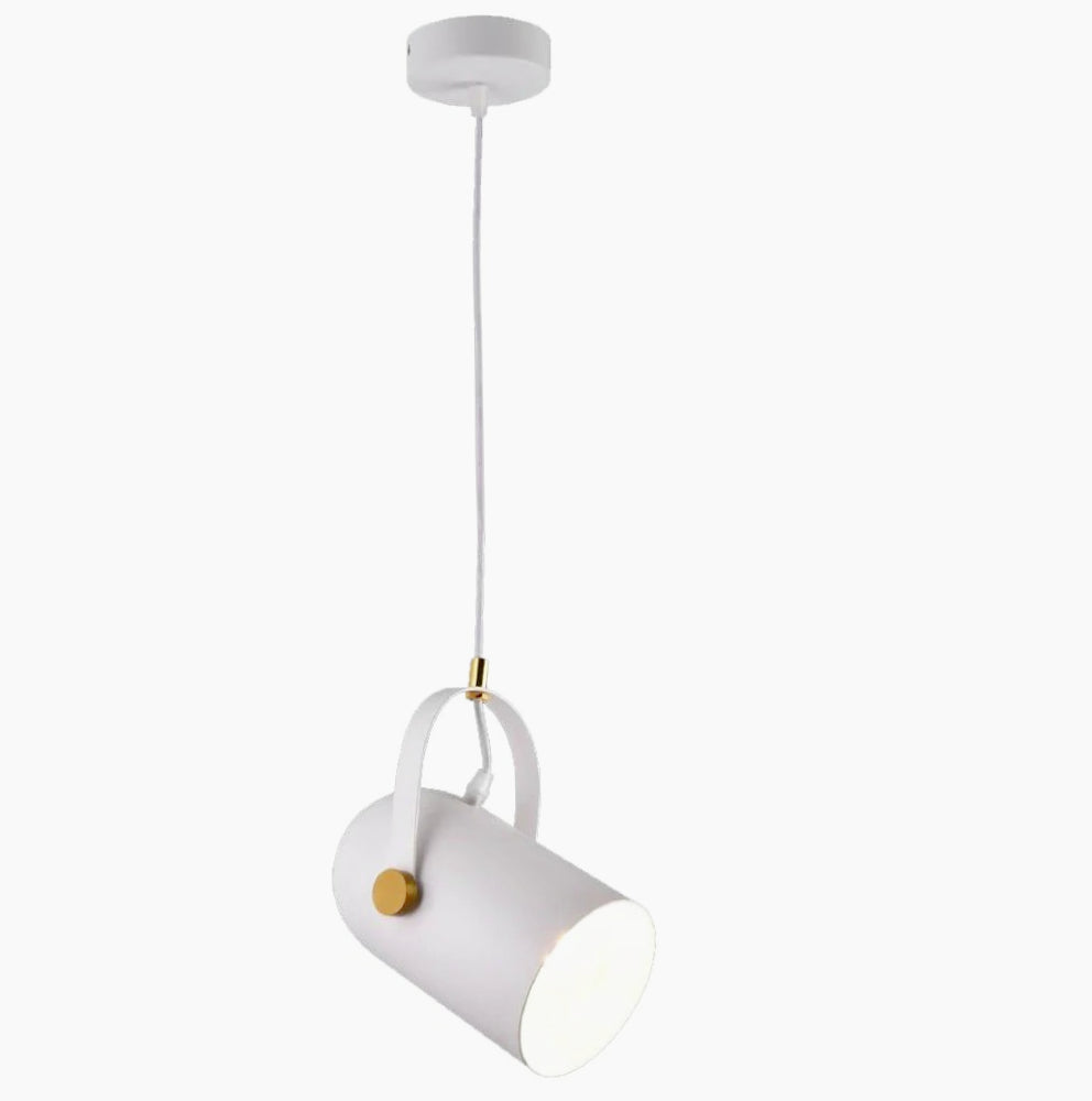 Lampadario a sospensione con paralume orientabile – Attacco E27 - ambraled