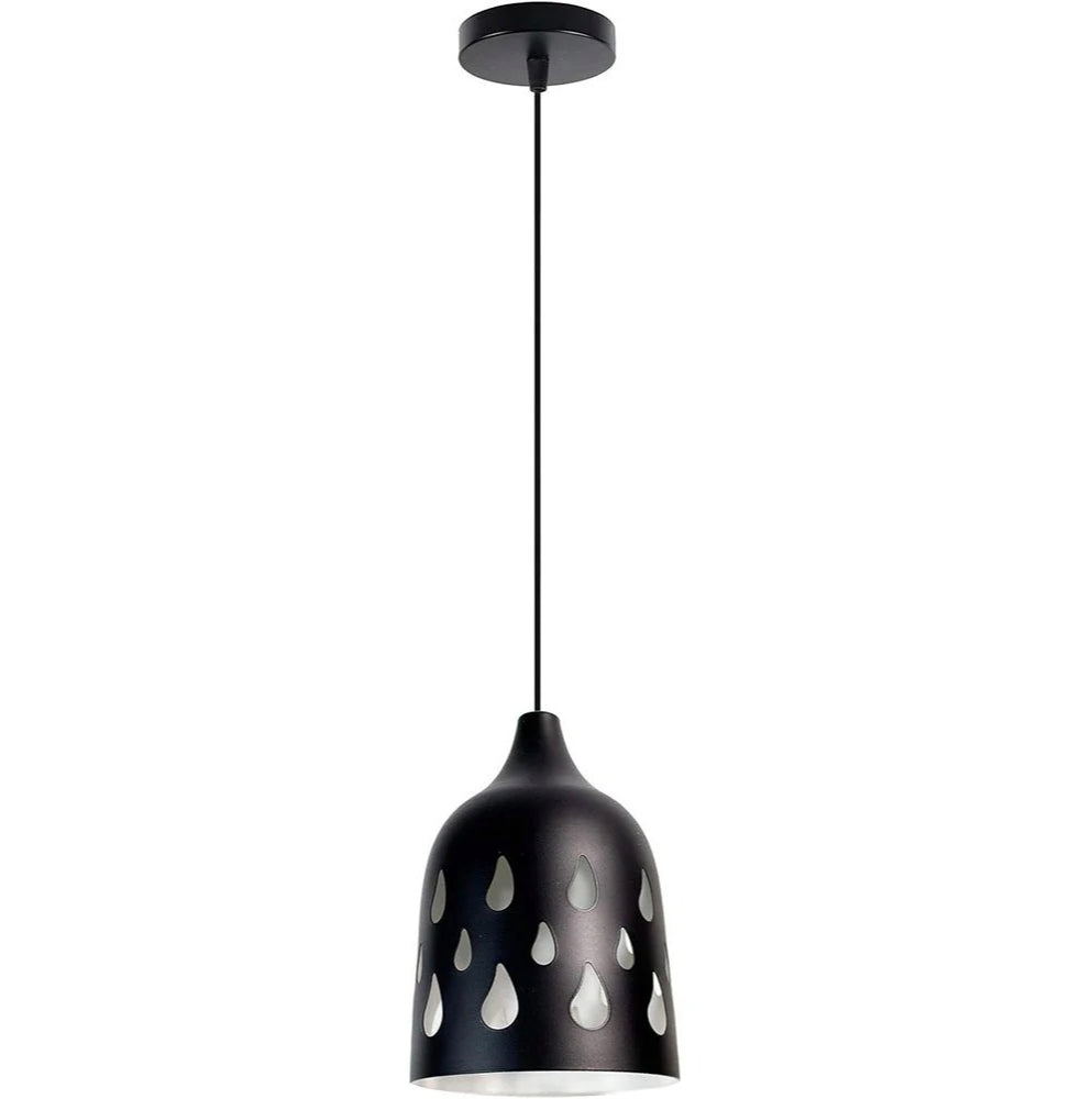 Lampadario da soffitto a sospensione – Traforato a goccia, attacco E27 - ambraled