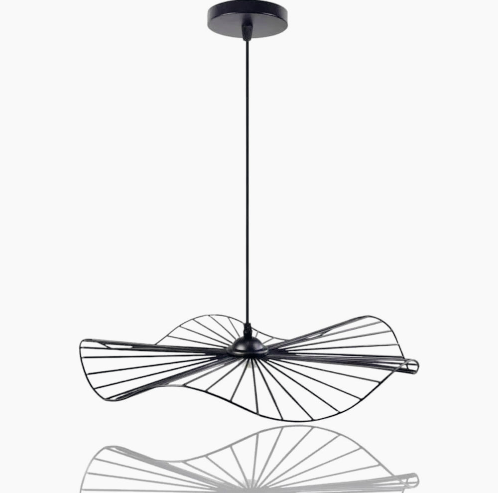 Lampadario da soffitto pendente – Sospensione rotonda traforata, attacco E27 - ambraled