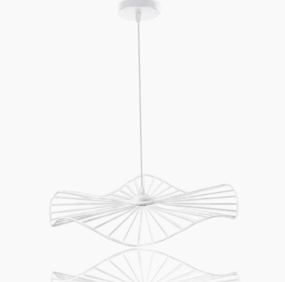 Lampadario da soffitto pendente – Sospensione rotonda traforata, attacco E27 - ambraled