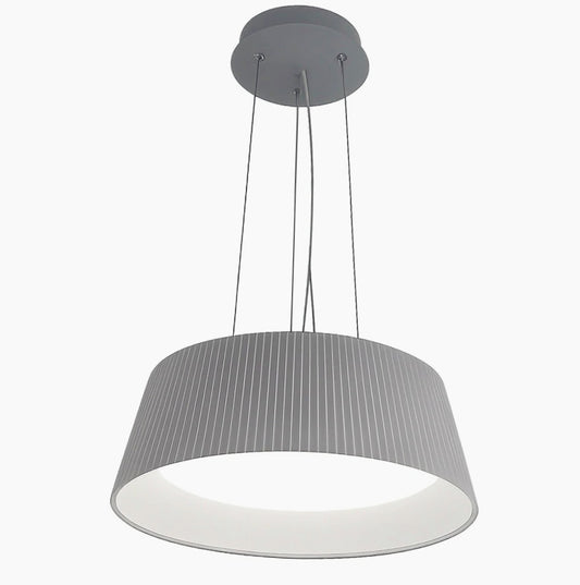 Lampadario a LED 36W con CCT-SWITCH – Lampada a sospensione grigio - ambraled