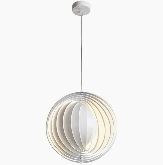 Lampadario a sospensione decorativo 3D in metallo – Attacco E27 - ambraled