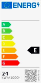 Lampadario LED 78W con sfera glitter – Tecnologia CCT Switch (3 temperature di luce) - ambraled