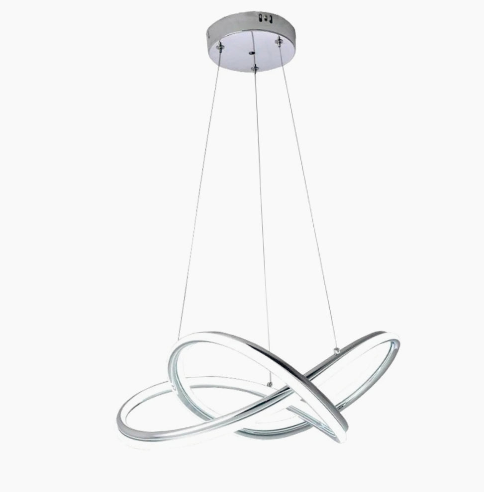 Lampadario LED moderno intrecciato 60W – CCT regolabile, 3 colorazioni di luce - ambraled