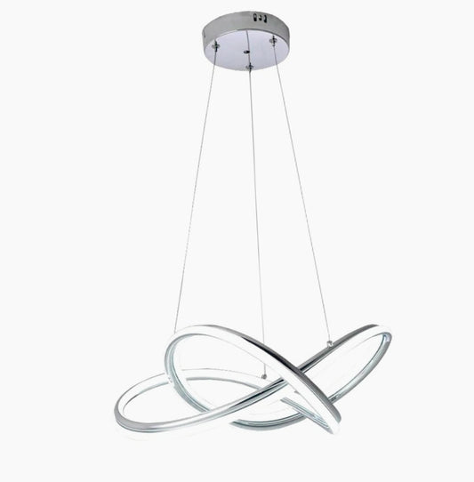 Lampadario LED moderno intrecciato 60W – CCT regolabile, 3 colorazioni di luce - ambraled