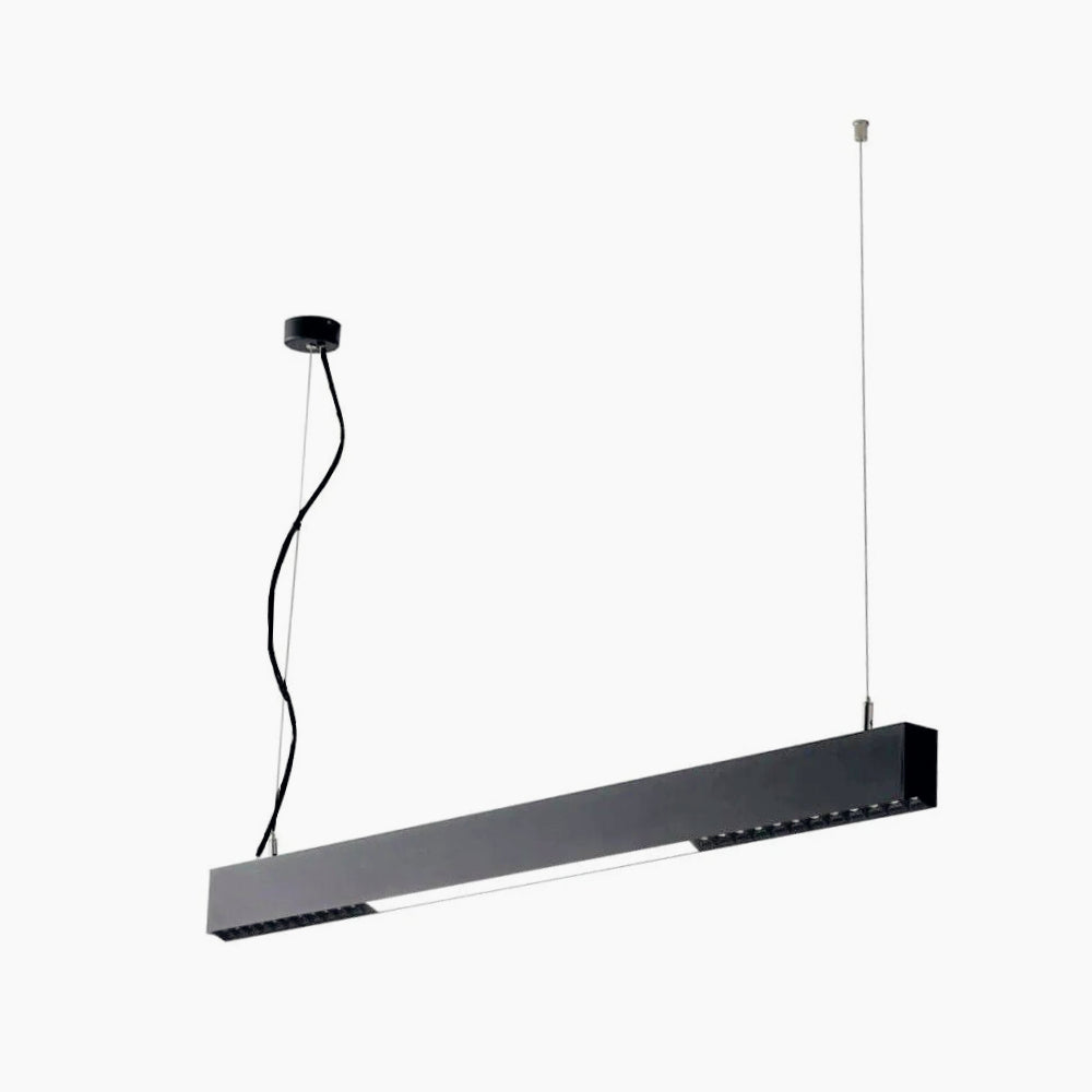 Lampadario lineare a LED 42W – Design minimal, 3 colorazioni CCT (6500K / 4000K / 3000K) - ambraled