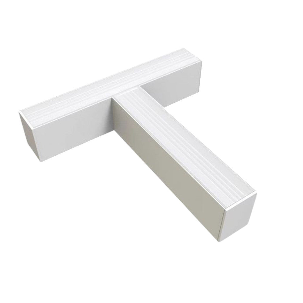 Lampadario bianco LED 40W – Connettore a T (15W), connettore a L (12W), tecnologia CCT - ambraled