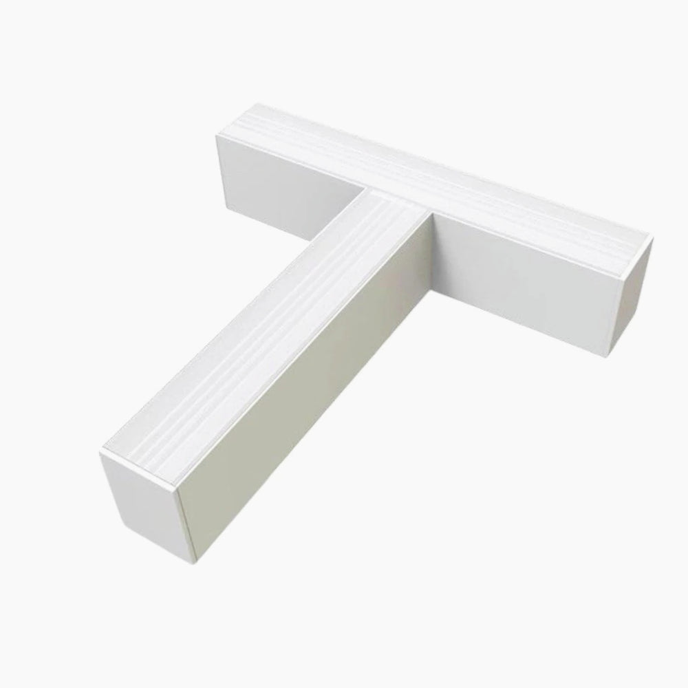 Lampadario bianco LED 40W – Connettore a T (15W), connettore a L (12W), tecnologia CCT - ambraled