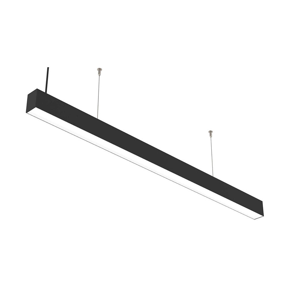 Lampadario LED 40W – Colore nero, connettore a T (15W) e a L (12W), tecnologia CCT regolabile - ambraled