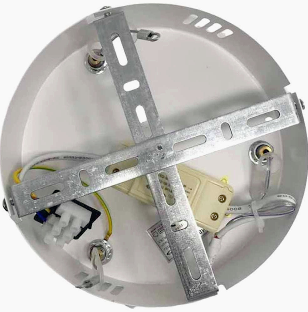 Lampadario LED con cristalli intrecciati 40W – Luce regolabile 6500K / 4000K / 3000K - ambraled