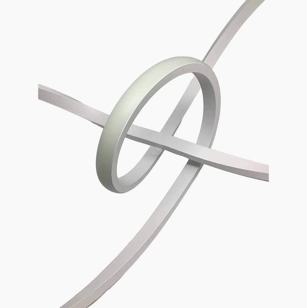 Lampadario LED moderno bianco 38W – Luce regolabile 6500K / 4000K / 3000K - ambraled