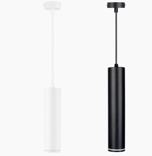 Lampadario a sospensione cilindrico – Attacco GU10, punto luce - ambraled