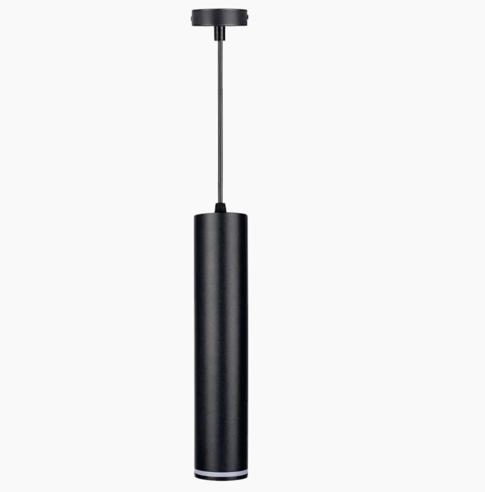 Lampadario a sospensione cilindrico – Attacco GU10, punto luce - ambraled