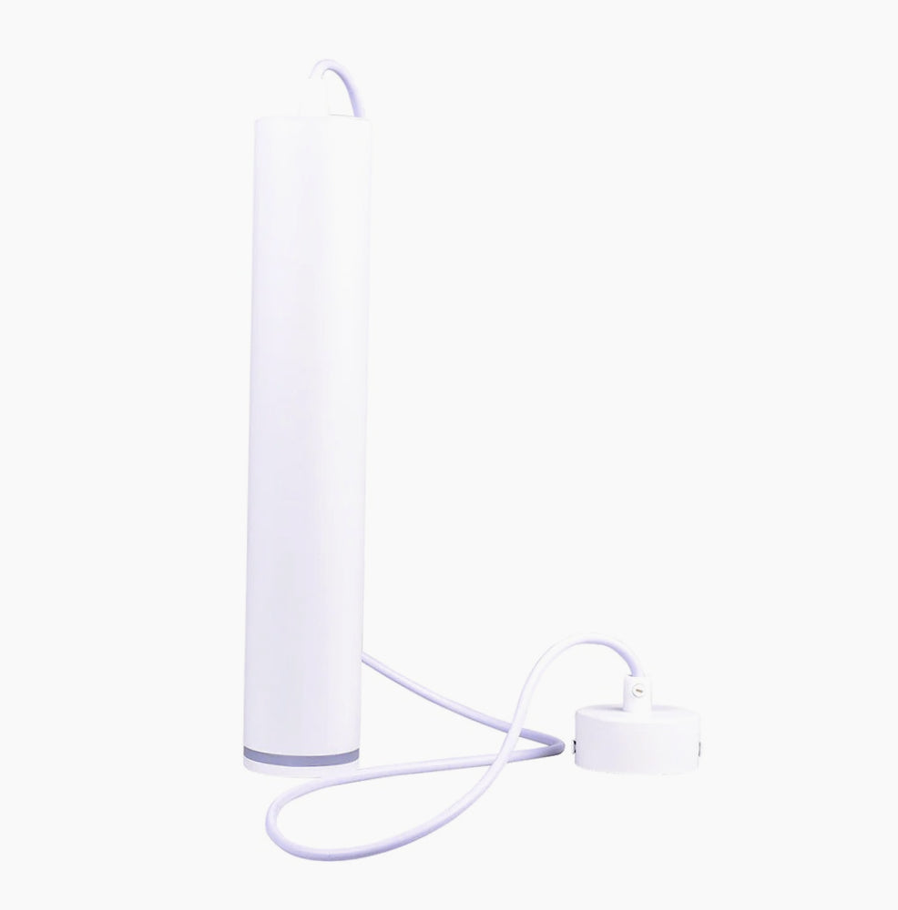Lampadario a sospensione cilindrico – Attacco GU10, punto luce - ambraled