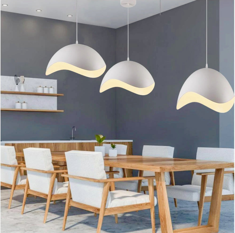 Lampadario a sospensione contemporaneo – Attacco E27, lampada pendente - ambraled