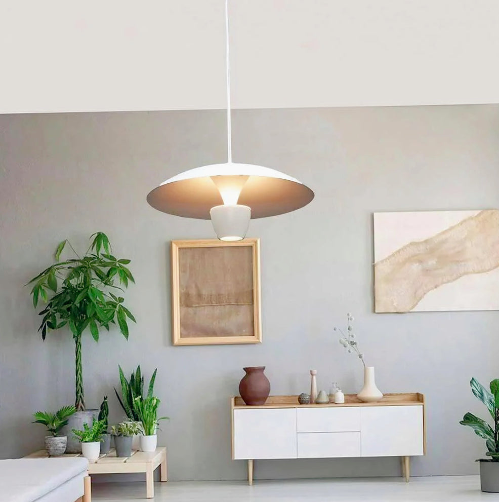 Lampadario LED 11W – Contemporaneo minimal, luce calda 3000K - ambraled