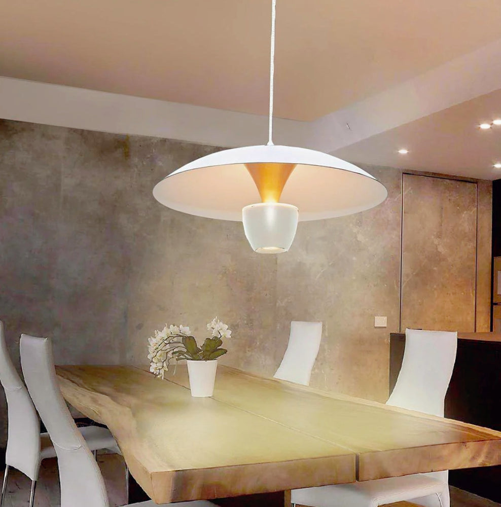 Lampadario LED 11W – Contemporaneo minimal, luce calda 3000K - ambraled