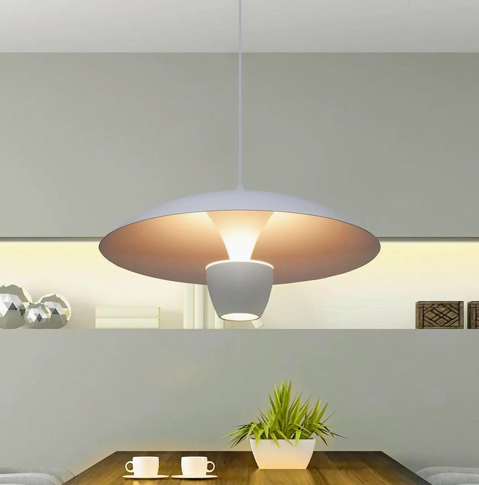 Lampadario LED 11W – Contemporaneo minimal, luce calda 3000K - ambraled