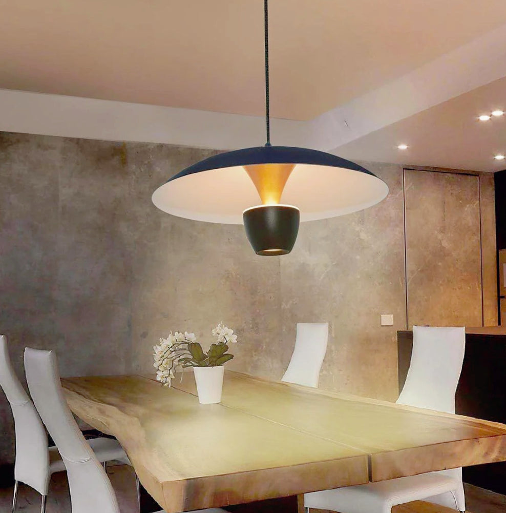 Lampadario LED 11W – Contemporaneo minimal, luce calda 3000K - ambraled