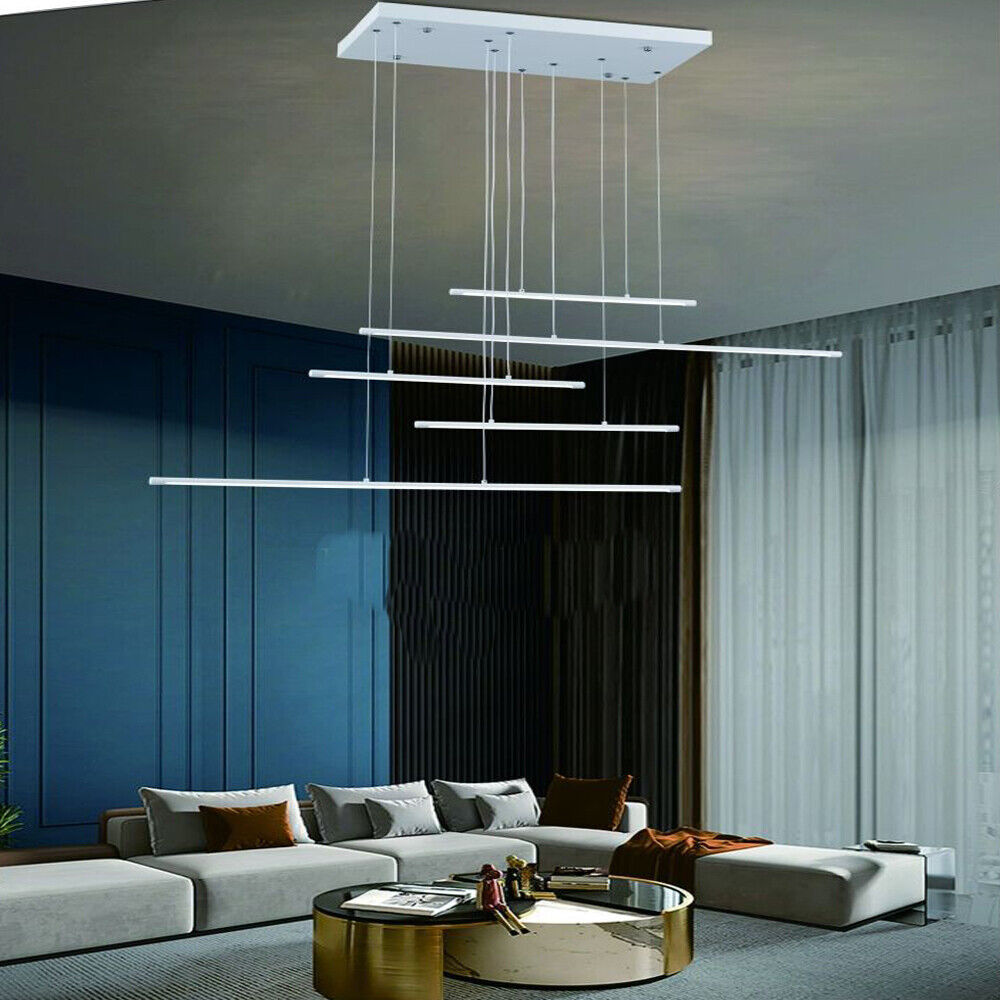Lampadario LED 38W – Design minimal, 3 colorazioni di luce, tecnologia CCT regolabile - ambraled