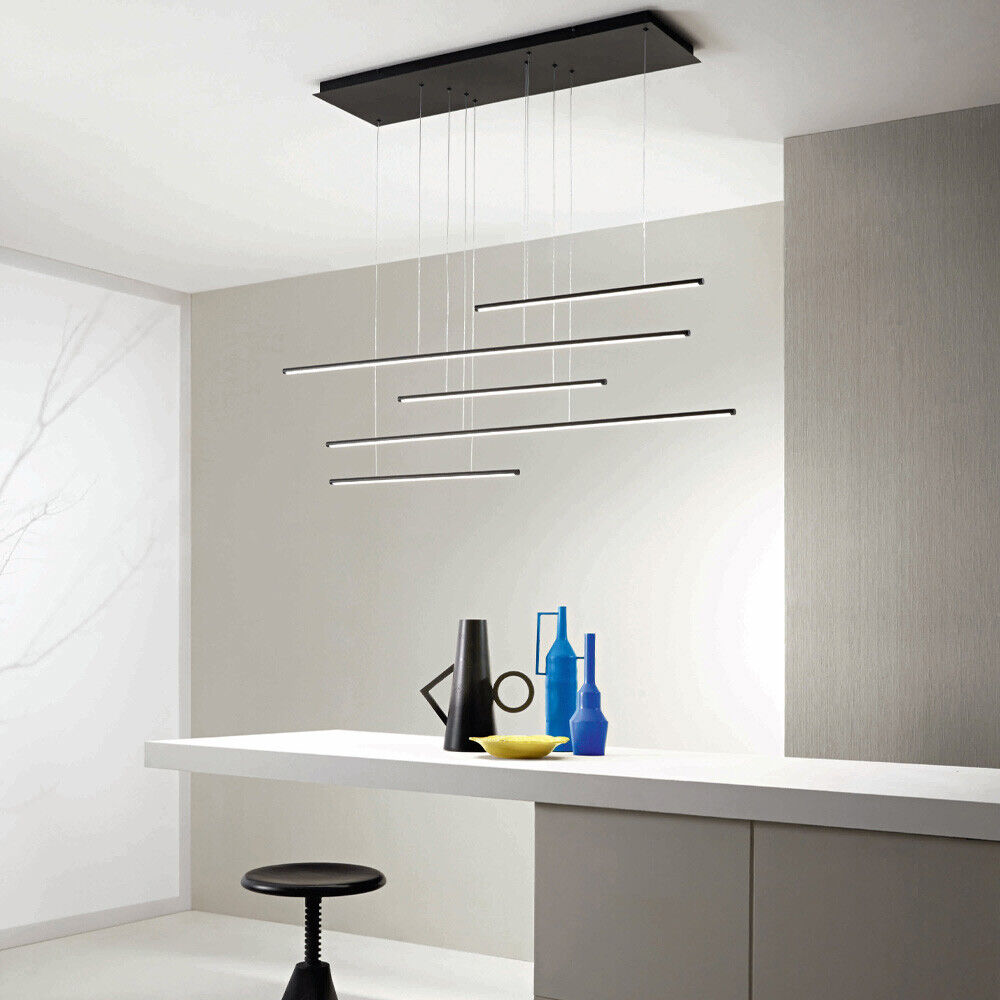 Lampadario LED 38W – Design minimal, 3 colorazioni di luce, tecnologia CCT regolabile - ambraled