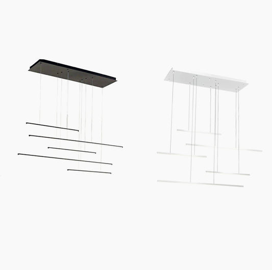 Lampadario LED 38W – Design minimal, 3 colorazioni di luce, tecnologia CCT regolabile - ambraled