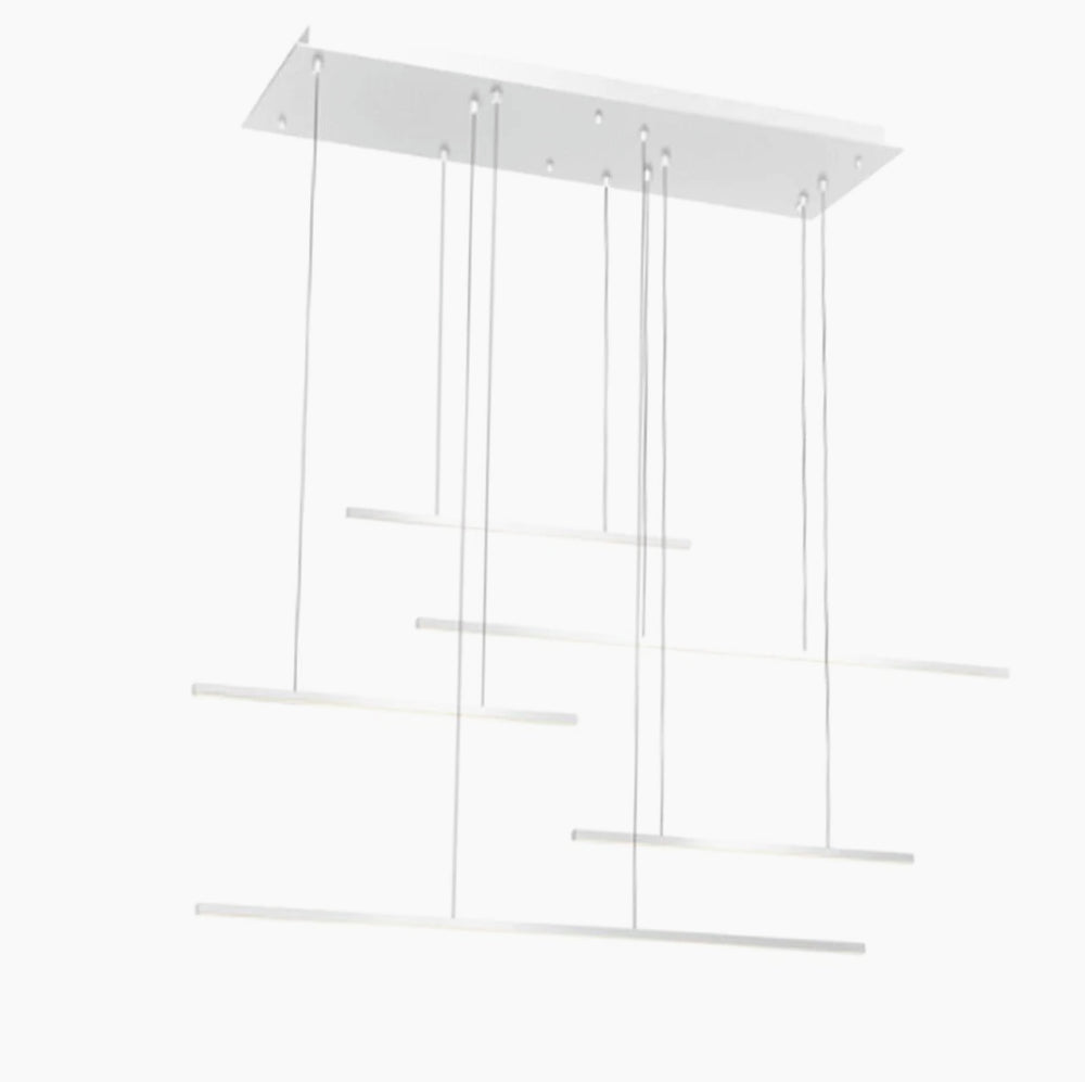 Lampadario LED 38W – Design minimal, 3 colorazioni di luce, tecnologia CCT regolabile - ambraled