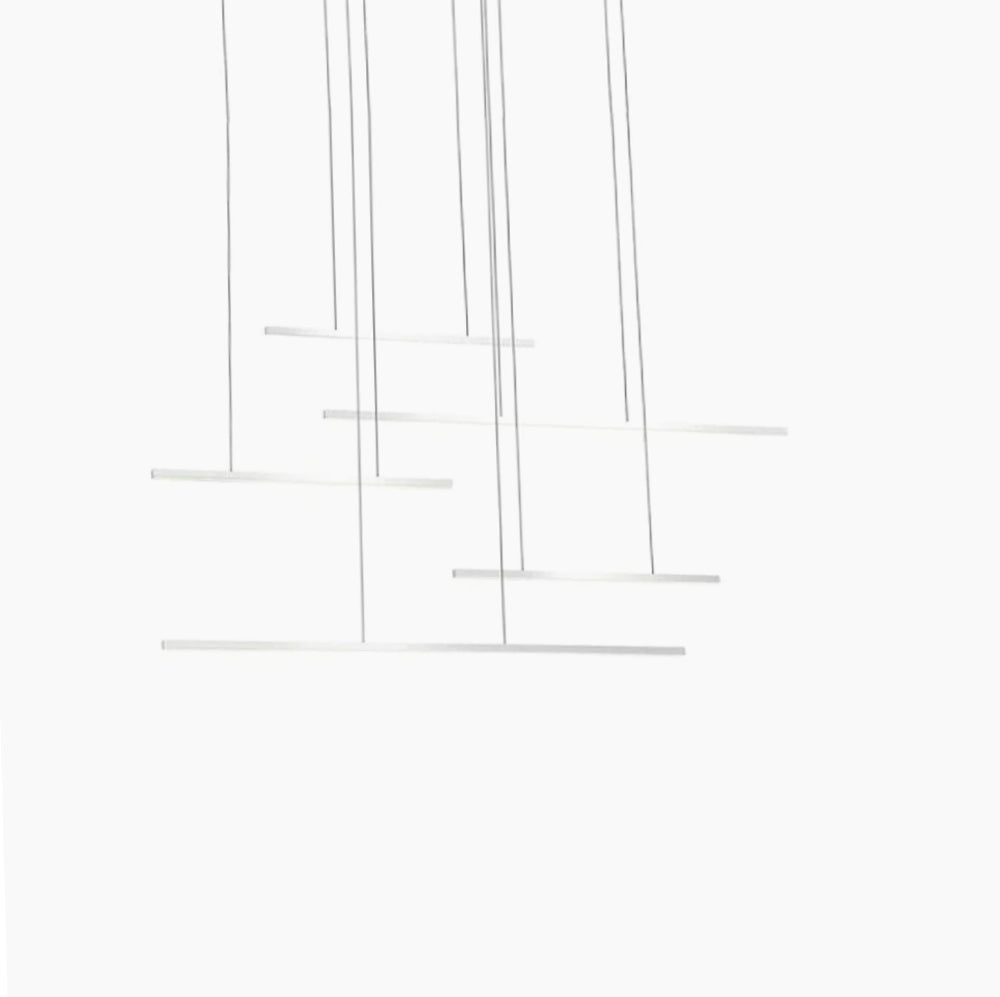 Lampadario LED 38W – Design minimal, 3 colorazioni di luce, tecnologia CCT regolabile - ambraled