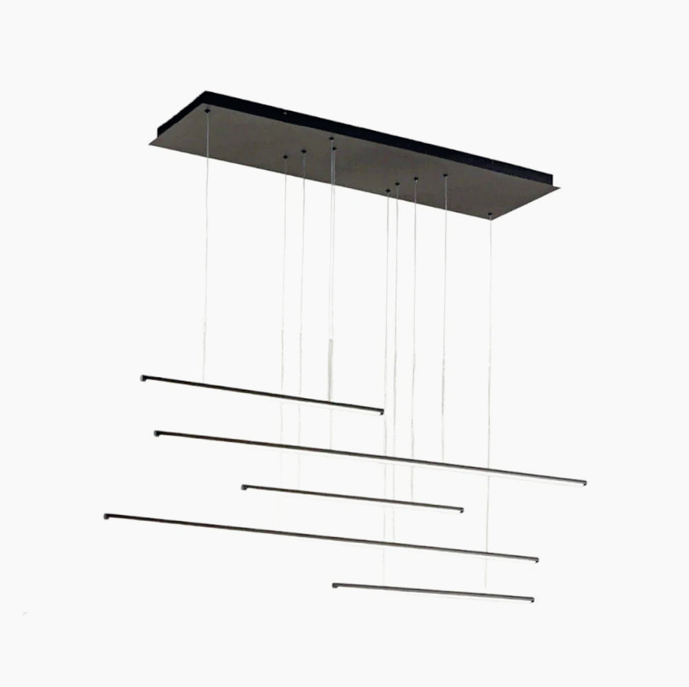 Lampadario LED 38W – Design minimal, 3 colorazioni di luce, tecnologia CCT regolabile - ambraled