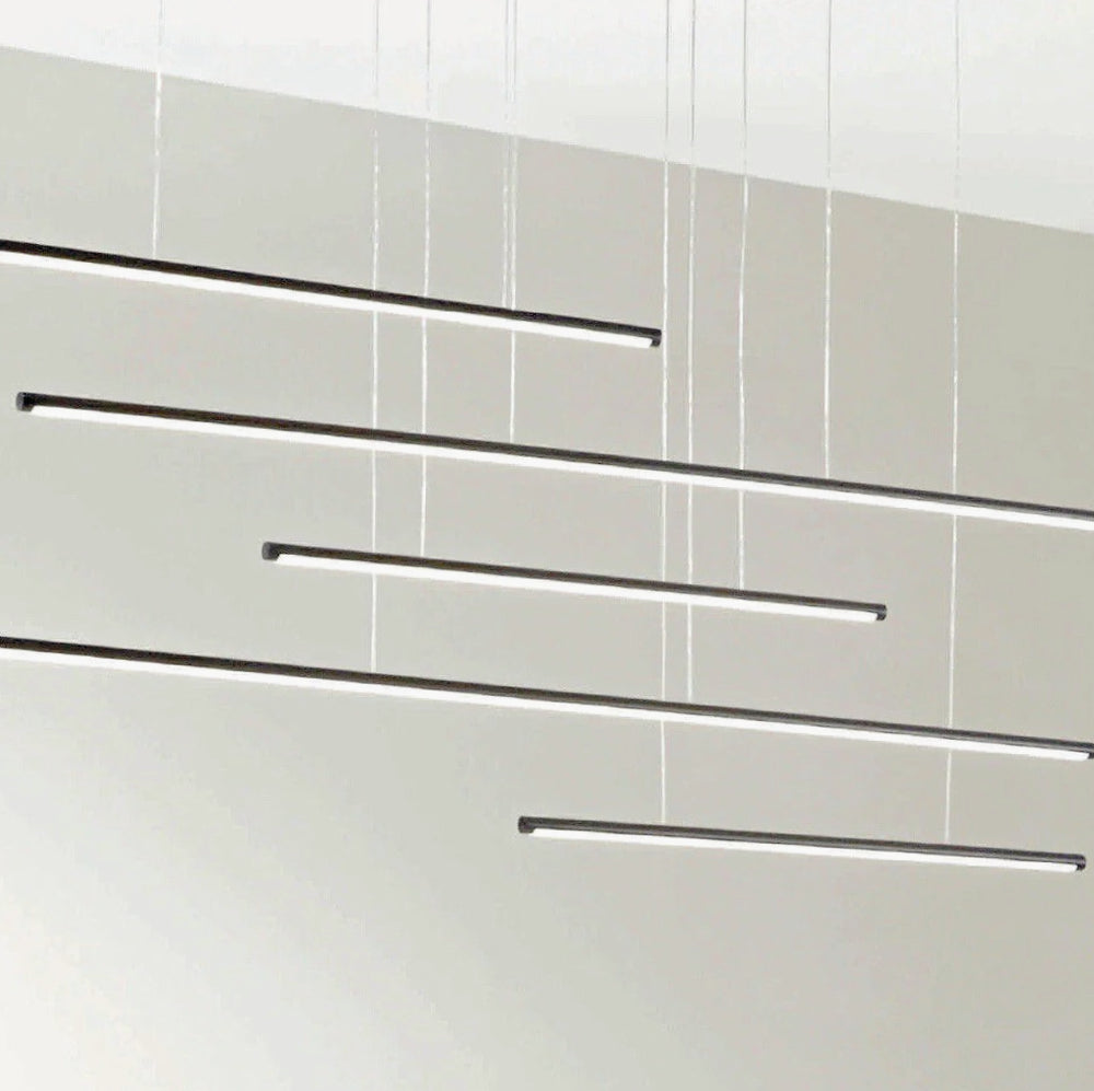 Lampadario LED 38W – Design minimal, 3 colorazioni di luce, tecnologia CCT regolabile - ambraled