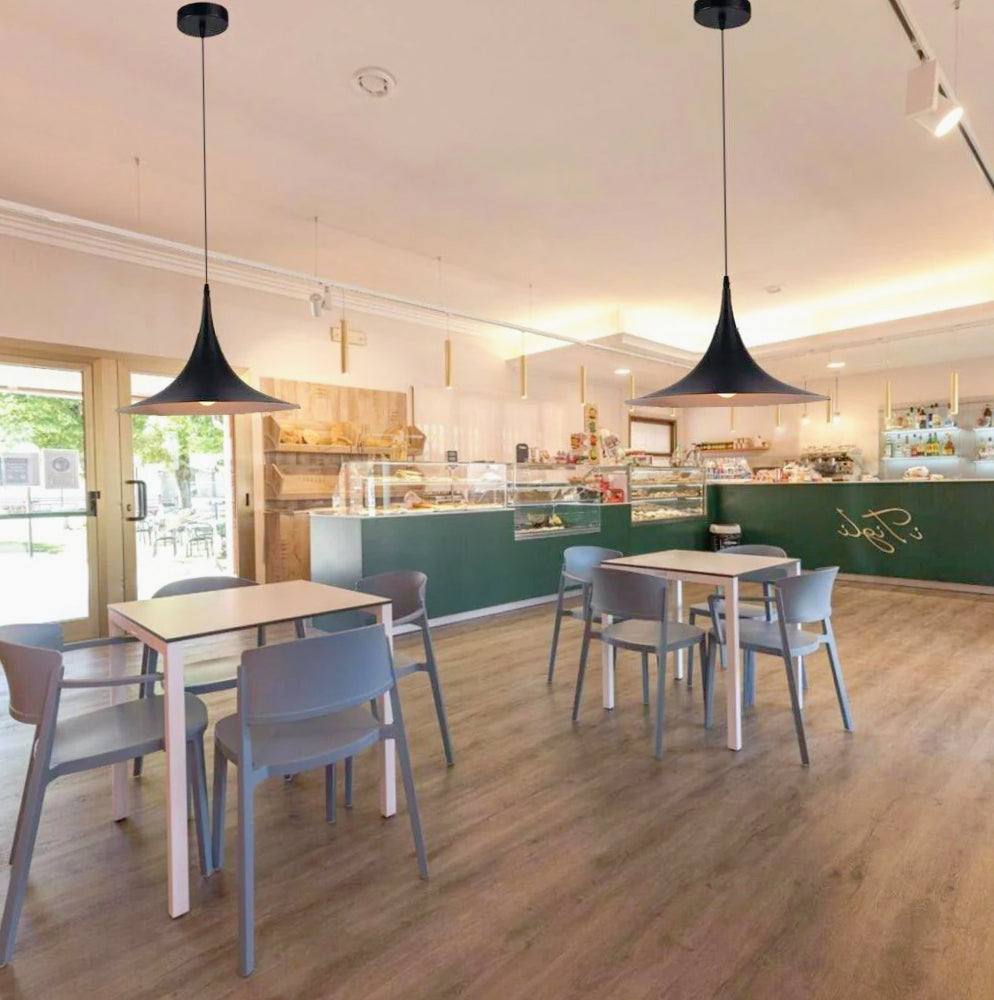 Lampadario stile contemporaneo in metallo decorativo – Attacco E27 - ambraled