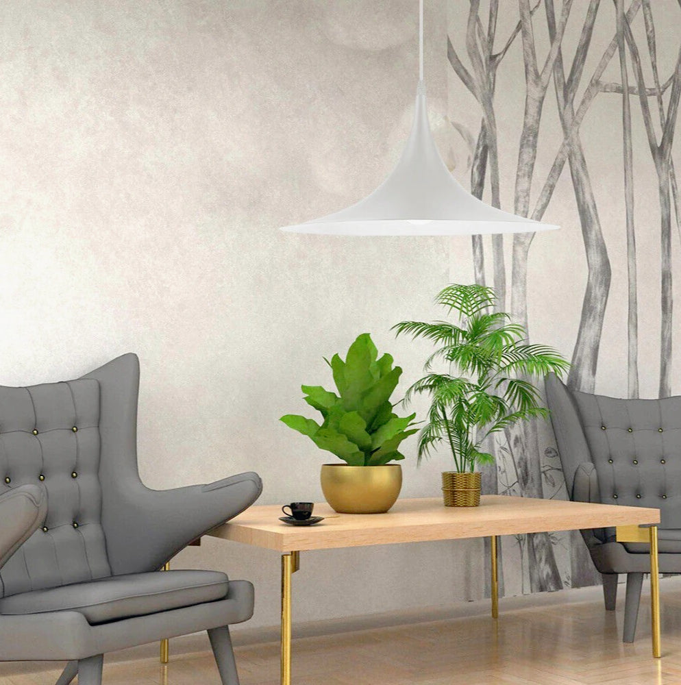 Lampadario stile contemporaneo in metallo decorativo – Attacco E27 - ambraled