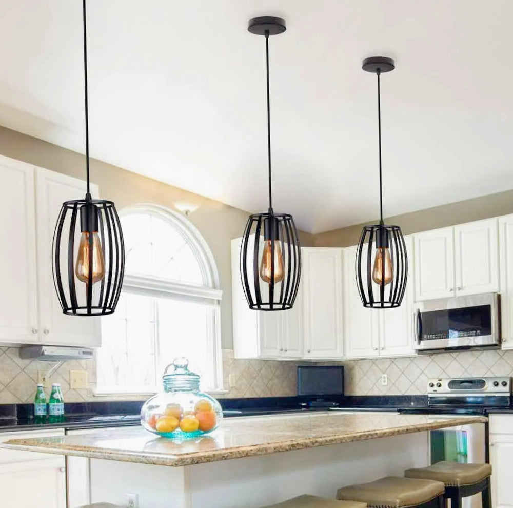 Lampadario da soffitto a sospensione – Design 3D stile geometrico, attacco E27 - ambraled
