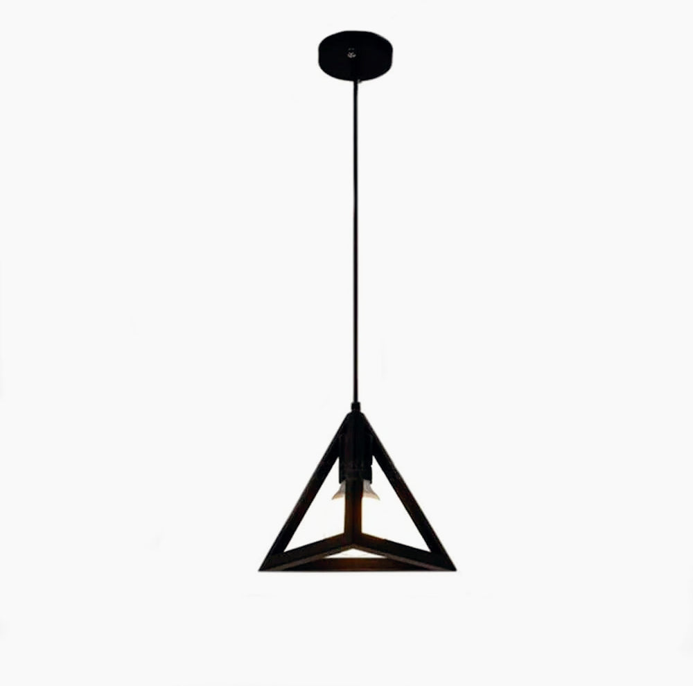 Lampadario da soffitto a sospensione – Design 3D stile geometrico, attacco E27 - ambraled