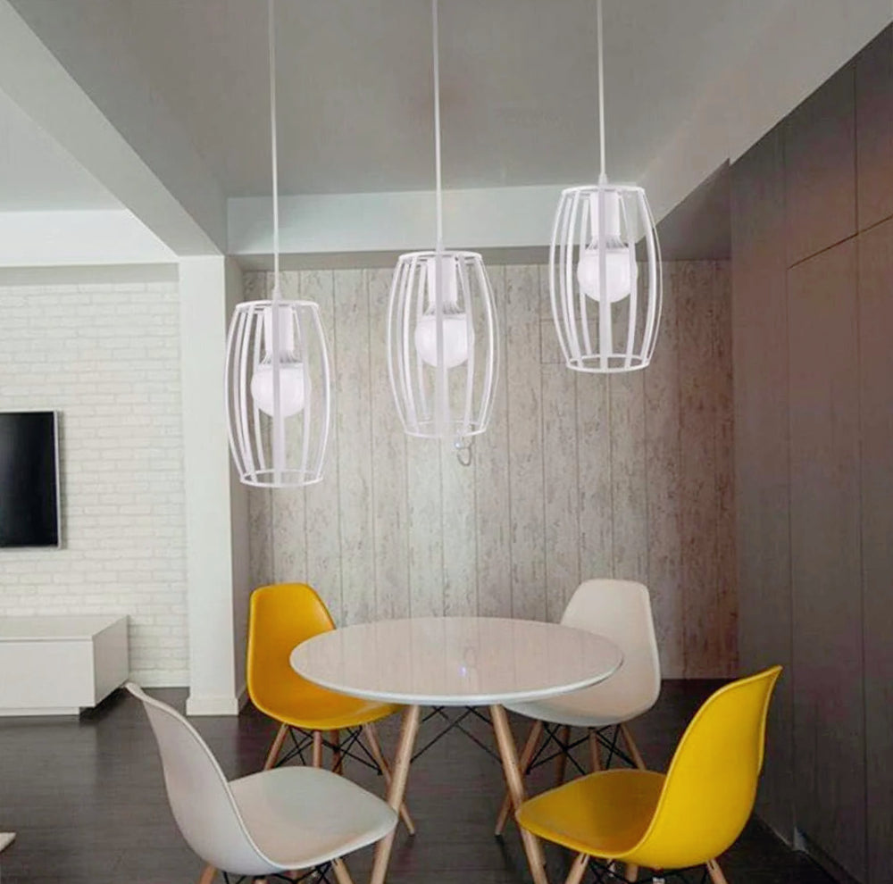 Lampadario da soffitto a sospensione – Design 3D stile geometrico, attacco E27 - ambraled