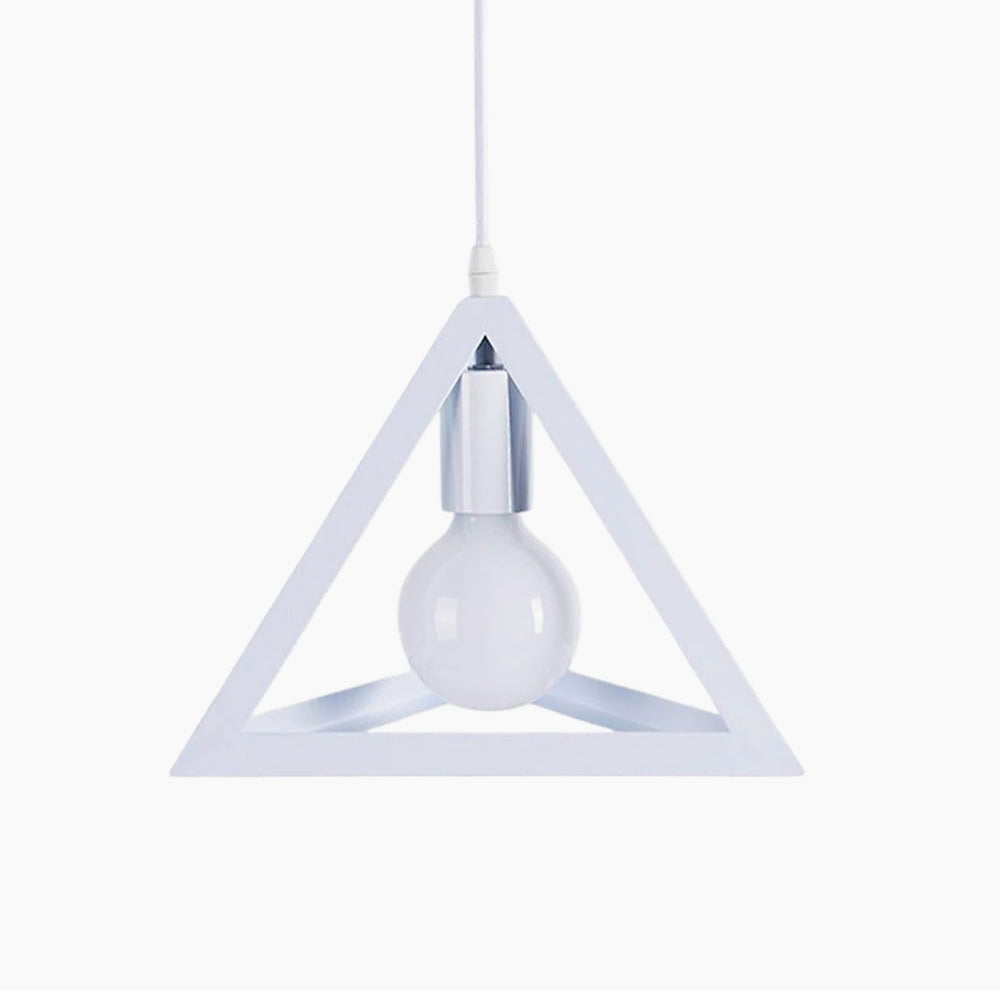 Lampadario da soffitto a sospensione – Design 3D stile geometrico, attacco E27 - ambraled