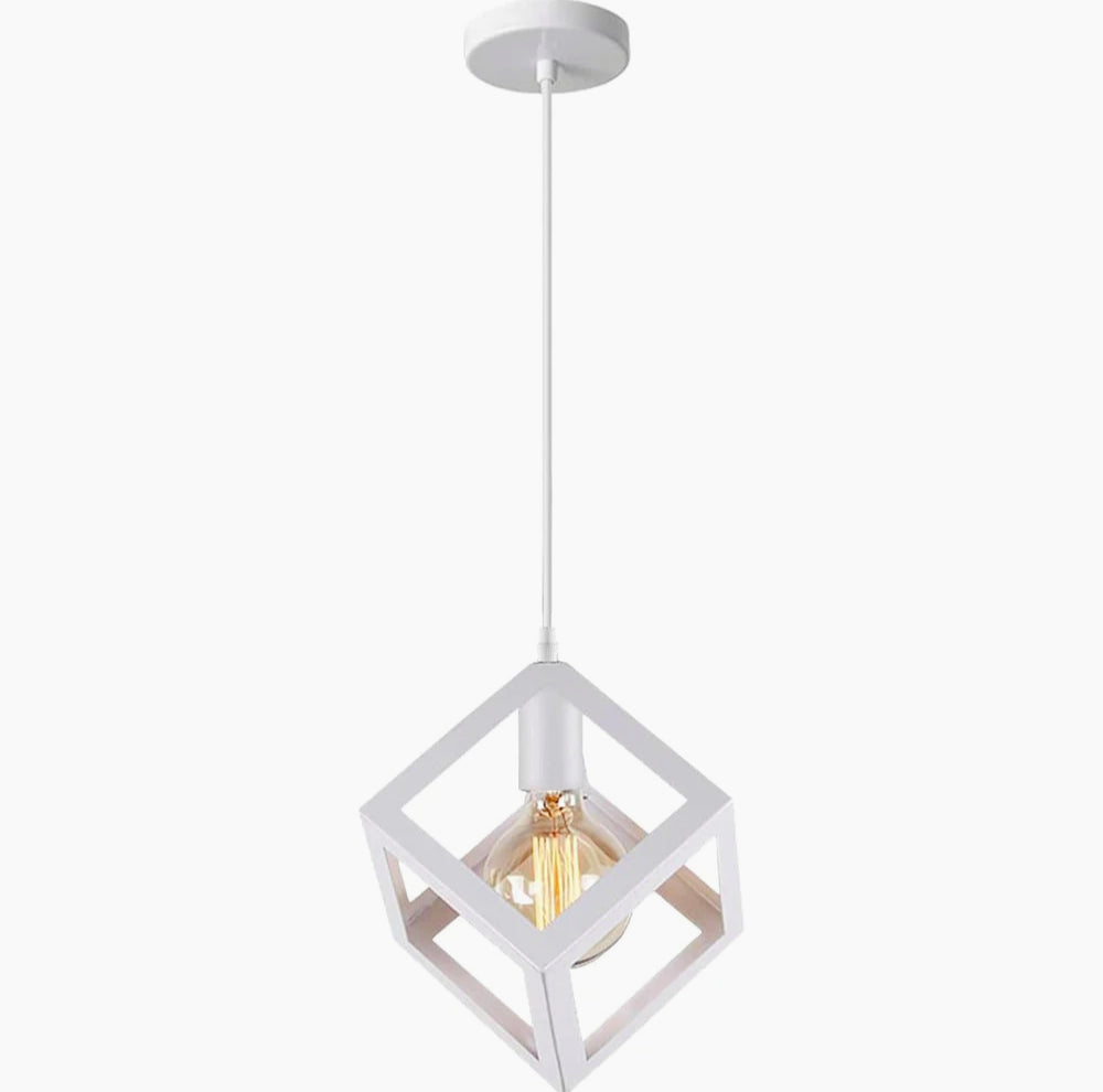 Lampadario da soffitto a sospensione – Design 3D stile geometrico, attacco E27 - ambraled