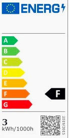 Lampadario da soffitto a LED 3W – Punto luce cilindrico - ambraled