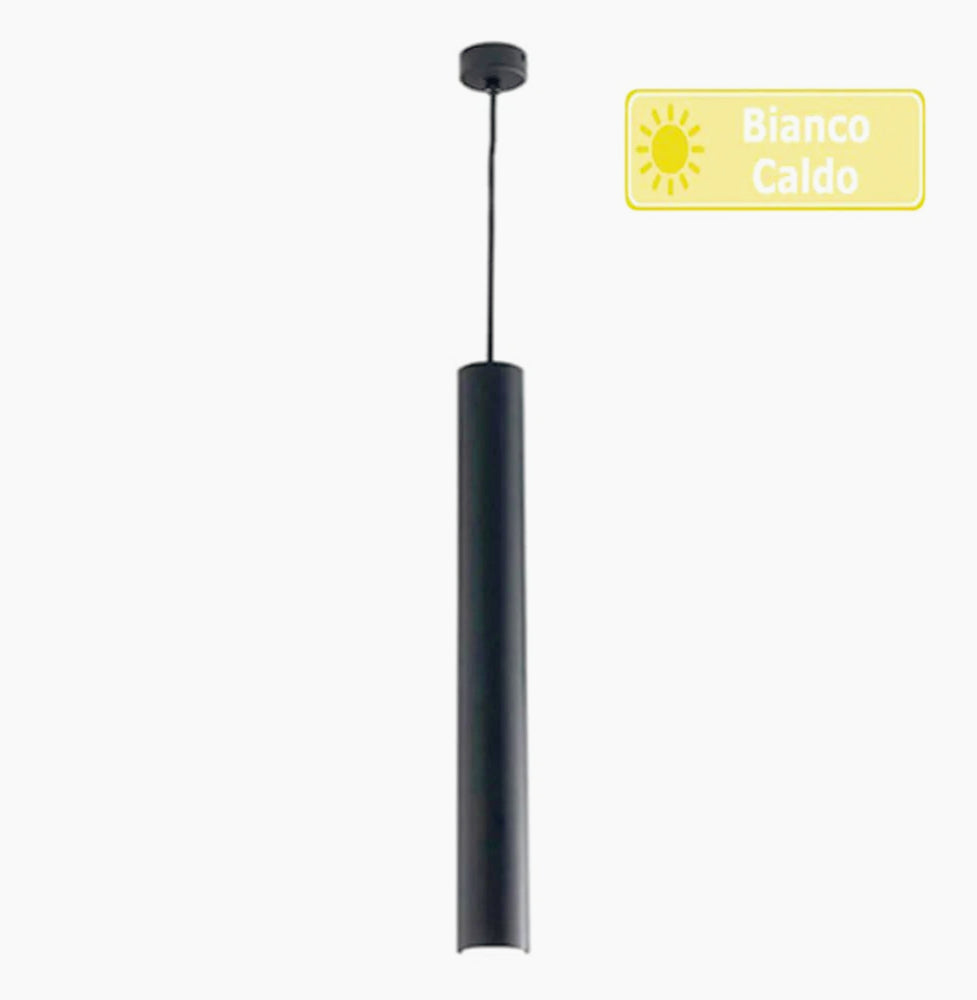 Lampadario da soffitto a LED 3W – Punto luce cilindrico - ambraled