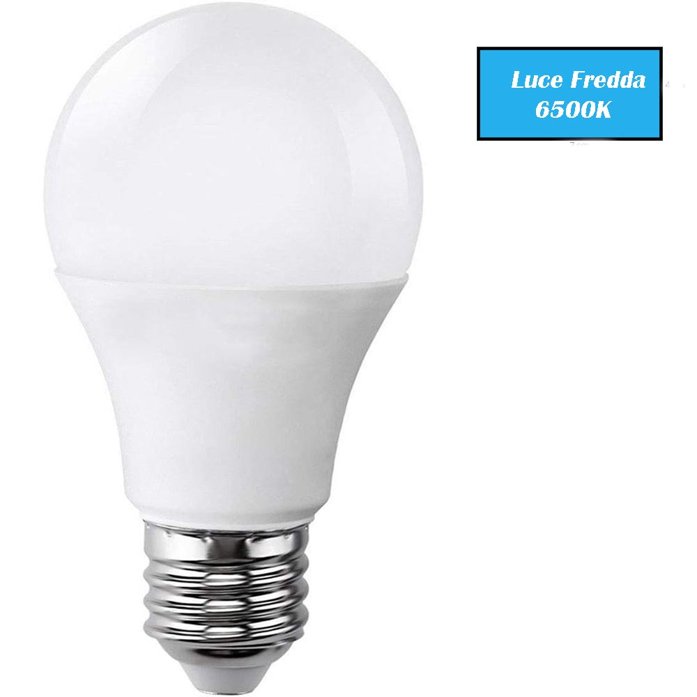 Lampadina LED A60 10W 12/24V E27 – Sfera luce 3000K/4000K/6500K - ambraled