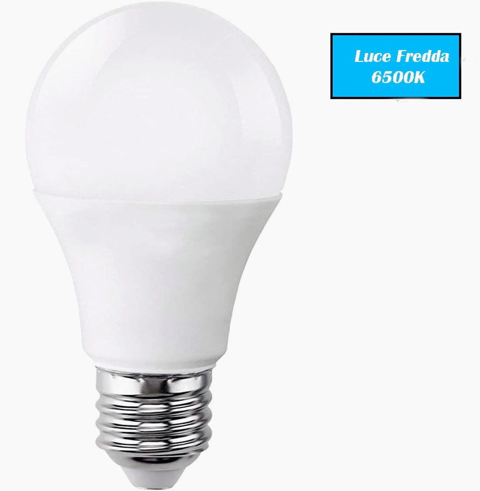 Lampadina LED A60 10W 12/24V E27 – Sfera luce 3000K/4000K/6500K - ambraled
