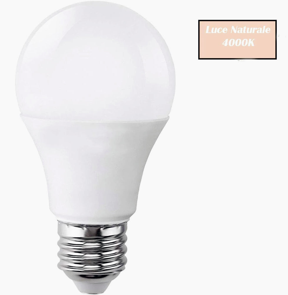 Lampadina LED A60 10W 12/24V E27 – Sfera luce 3000K/4000K/6500K - ambraled