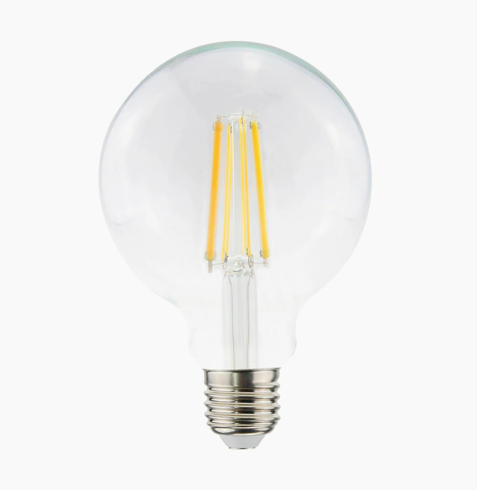 Lampadina LED filamento E27 18W – Sfera in vetro 2700K/4000K - ambraled