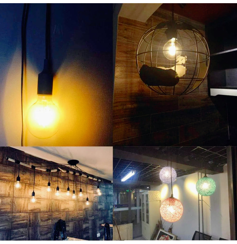Lampadina LED filamento E27 18W – Sfera in vetro 2700K/4000K - ambraled