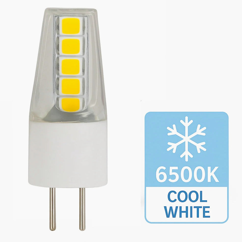 Lampadina LED 10 LED 2,5W G4 12V – Attacco G4, luce fredda / calda / naturale - ambraled
