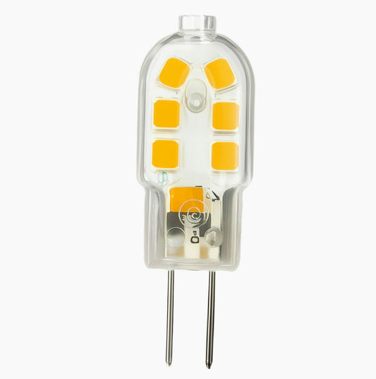 Lampadina LED 12 LED 2W G4 12V – Attacco G4, luce fredda / calda / naturale - ambraled